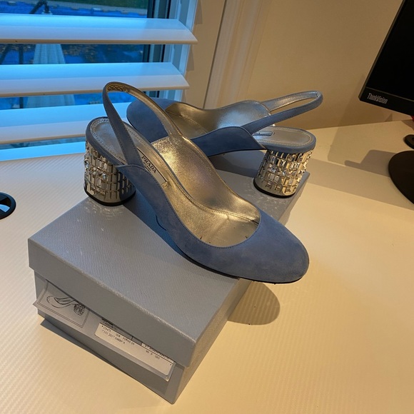 Prada heels,excellent condition ,barely worn ,size 8 - Picture 2 of 6